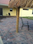 custom concrete patio